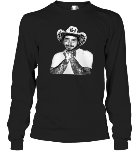 Cowboy Post Malone Long Sleeve T Shirt