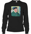 Donald Van Gogh Trump Shirt Self Portrait With Bandaged Ear Long Sleeve T Shirt