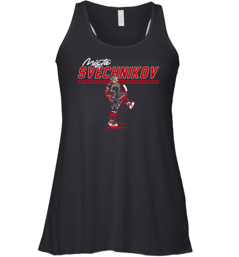 Andrei Svechnikov Mista Svechnikov Carolina Hurricanes Hockey Racerback Tank