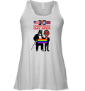 Donald Trump Obama Blows Gay Apes Racerback Tank