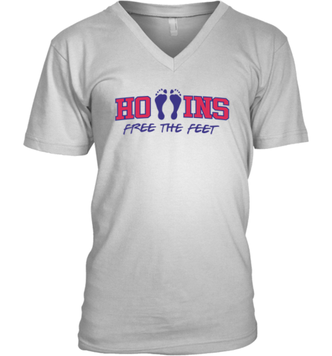 Buffalo Bills Hollins Free The Feet V Neck T Shirt