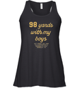 98 Yards With My Boy Racerback Tank