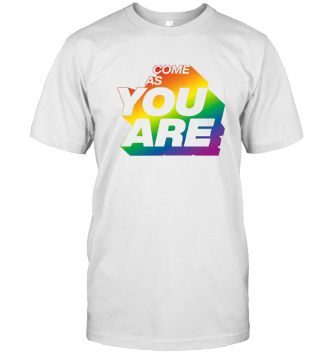 Dennis Hauger Come As You Are Pride Month T Shirt