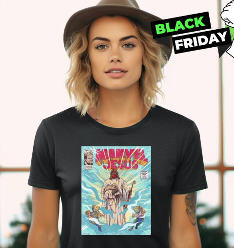 Deadpool And Wolverine Marvel Jesus 2024 Women039S T Shirt