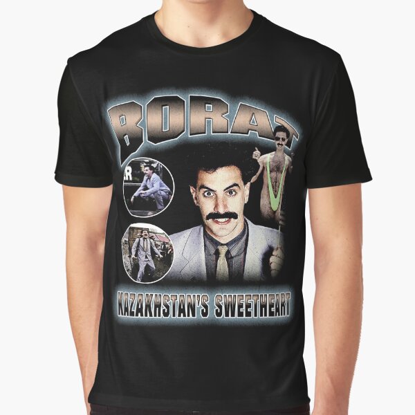 Borat - Bootleg Vintage Graphic T-Shirt for Sale by sg357