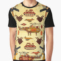 Turkmen Afghan War Rug Retro Tribal Boho Print Graphic T-Shirt for Sale by bragova