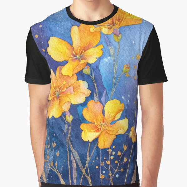 Boho - wildflowers memorize Graphic T-Shirt for Sale by scicilysimonee