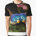 Happy Bird Furby Friends  Graphic T-Shirt for Sale by PlushieC