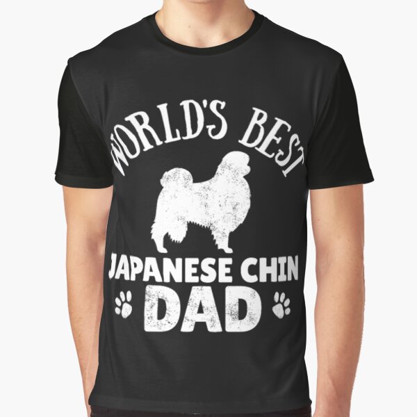 World Best Japanese Chin Dad Graphic T-Shirt for Sale by StarcyWol