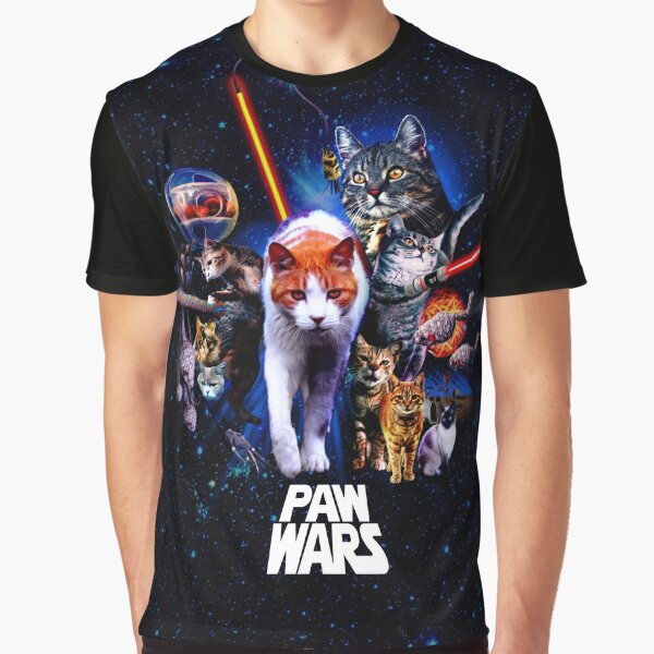 PAW WARS Graphic T-Shirt for Sale by TheGraphicGuru