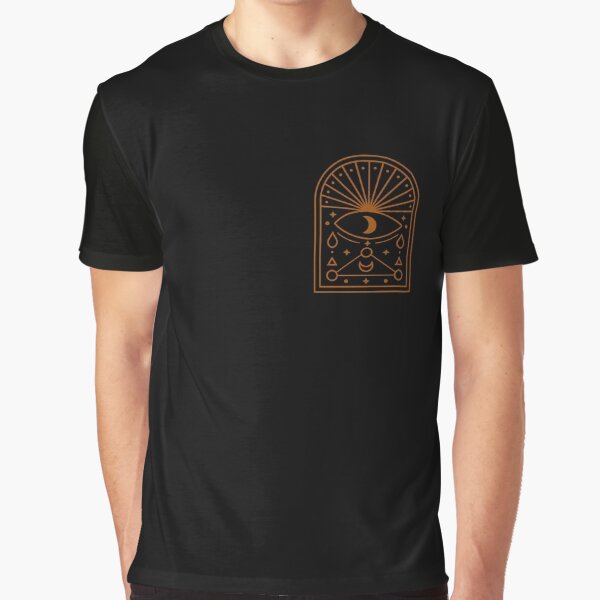 Occult eye symbol sacred geometry Graphic T-Shirt for Sale by Yeroma