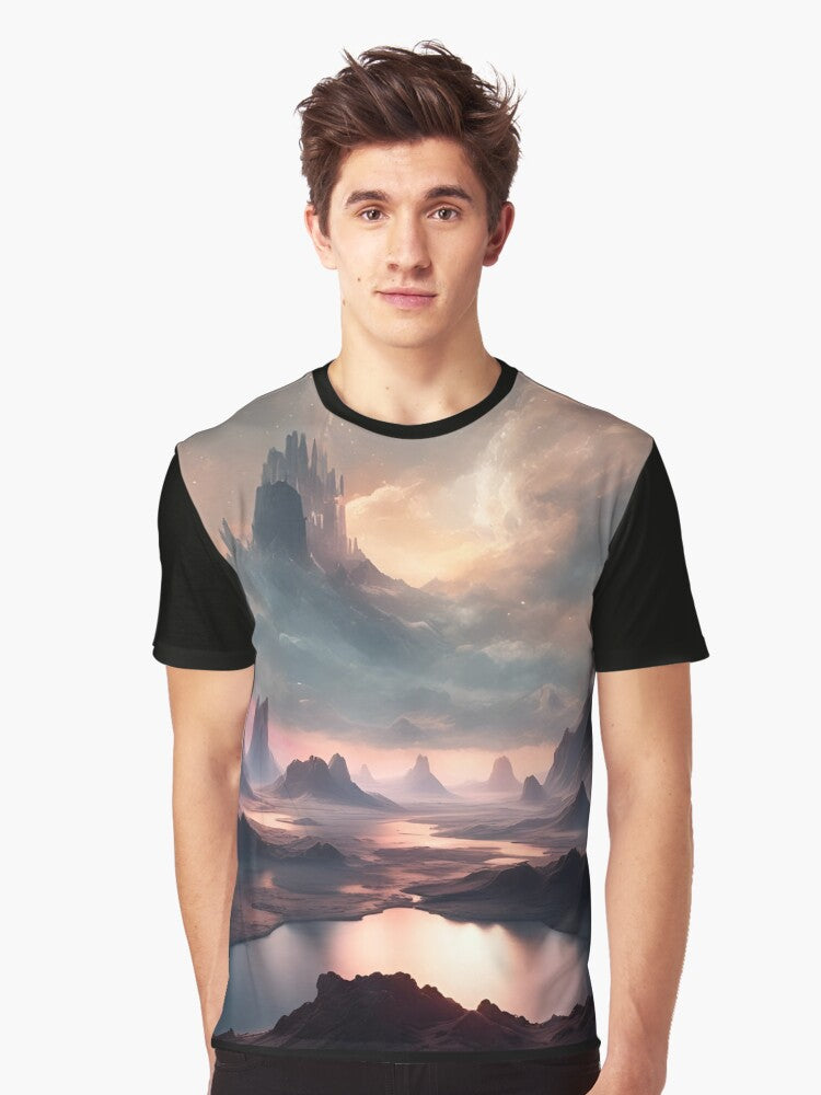 castle in the sky Graphic T Shirt T Shirt Comfort Fit Gift Ready