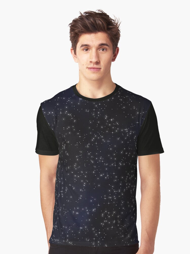 Starfield,mix of colors Graphic T-Shirt