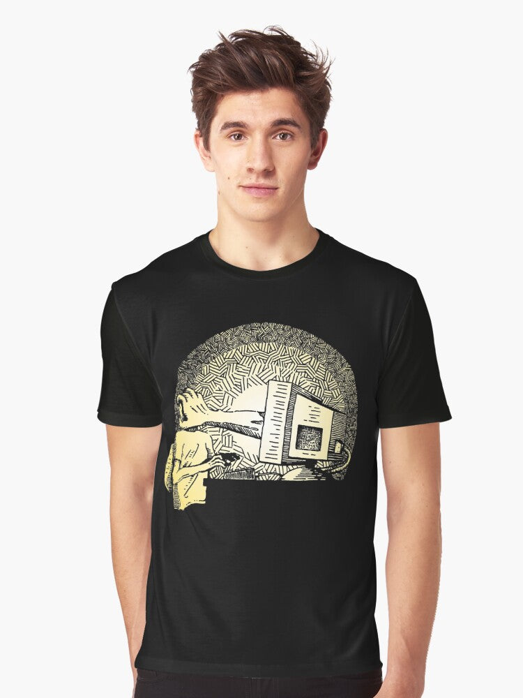 Computerface Graphic T-shirt | Trendy Graphic Tee | Casual Unisex T-shirt