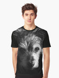 terrier dog black and white Graphic T Shirt T Shirt Premium Quality High CTR Pick