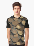 colorful seamless pattern with fantasy coins Different pattern size Email me Graphic T Shirt T Shirt Viral TikTok
