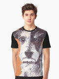 Jack Russell Terrier Graphic T Shirt T Shirt Aesthetic Fit Fan Favorite