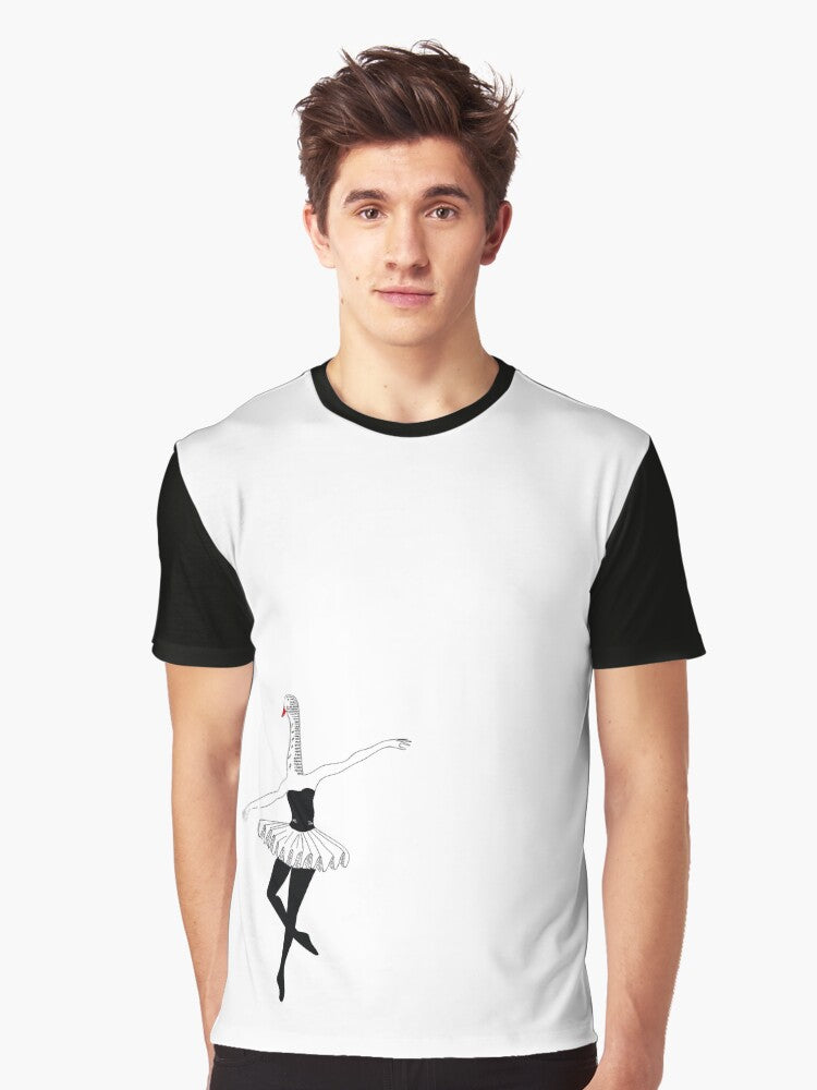 Elegant ballerina in a tutu Graphic T-Shirt | Graphic T-Shirt for Unisex