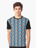 BlueOctopus Mermaid Anime 1 Graphic T Shirt T Shirt Streetwear Style Daily Wear