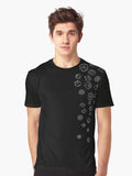 Cascading Dice Graphic T-Shirt | Graphic T-Shirt for Unisex