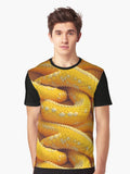 colorful seamless pattern with snake 1 Different pattern size Email me Graphic T Shirt T Shirt High Search Demand