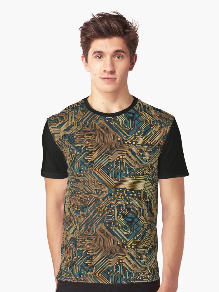 abstract seamless pattern 0030 Different pattern size Email me Graphic T Shirt T Shirt Streetwear Style Futuristic Style