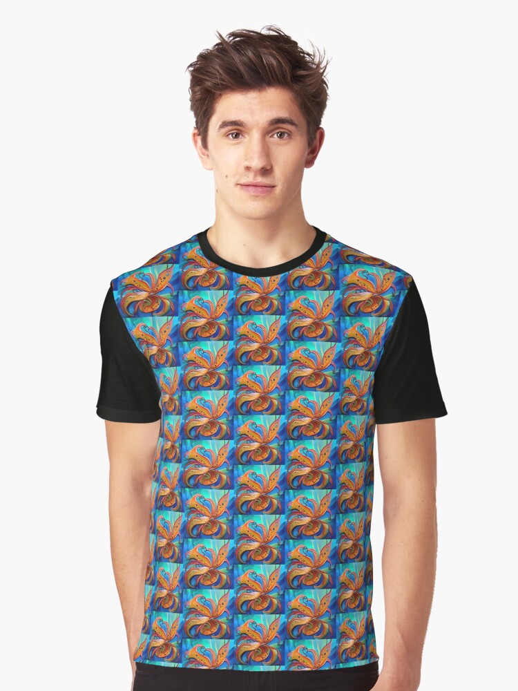 BlueOctopus1878 Mermaid Anime 15 Graphic T Shirt T Shirt Streetwear Style Gift Ready