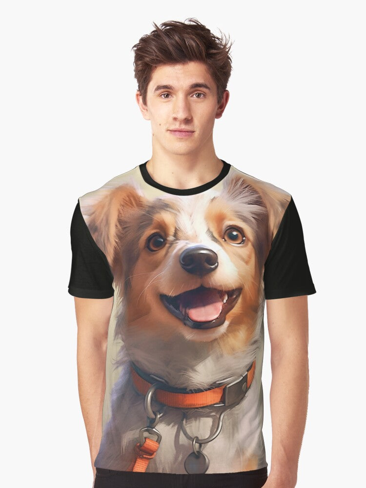 Furry Friends Unleashed AI Generated Dog and Cat Graphics Graphic T Shirt T Shirt High Search Demand Gift Ready