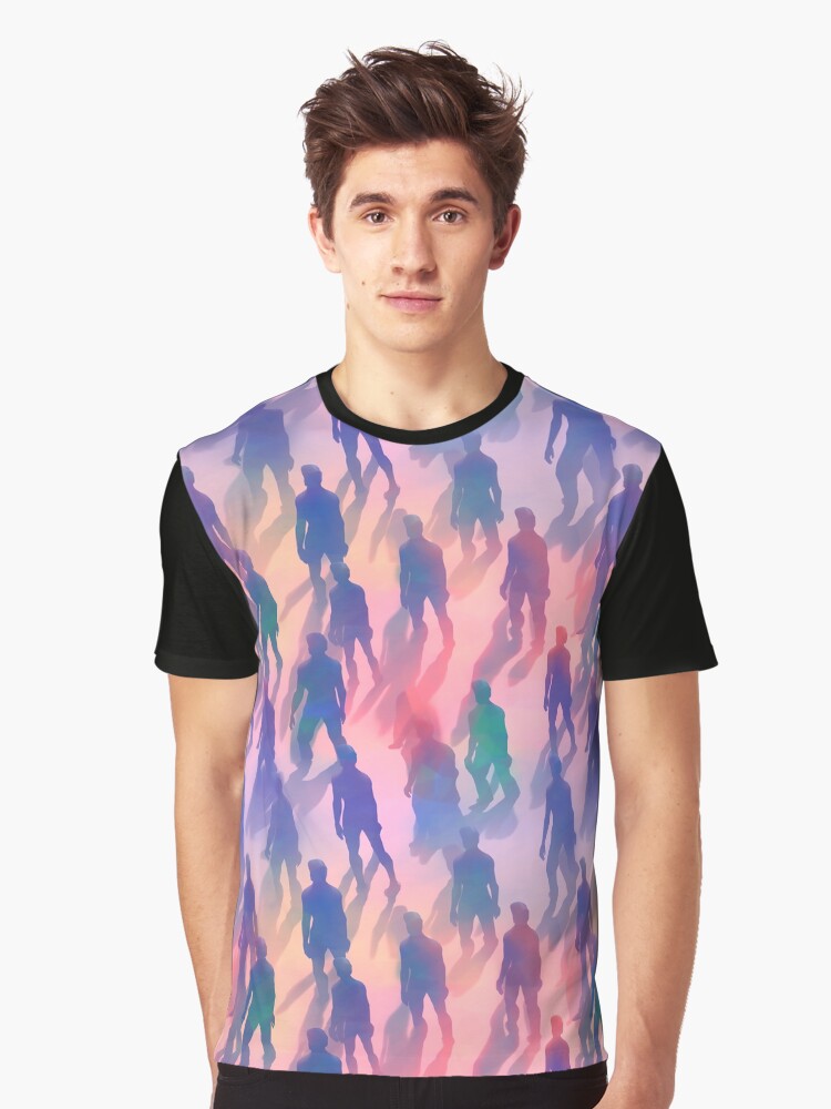 colorful abstract seamless pattern 0016 Different pattern size Email me Graphic T Shirt T Shirt Streetwear Style