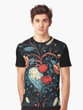 Flowers AI Graphic T Shirt T Shirt Viral TikTok Modern Aesthetic