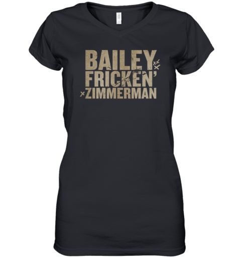 Bailey Fricken Zimmerman Women039S V Neck T Shirt