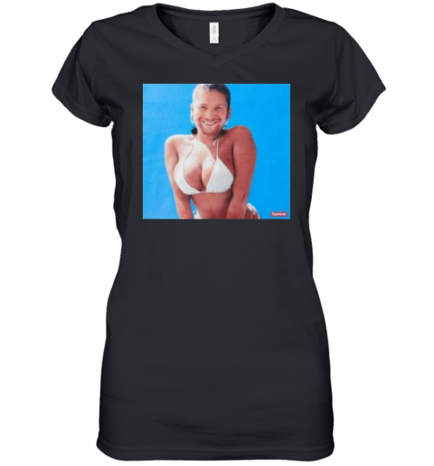 2025 Supreme Aphex Twin Windowlicker Women039S V Neck T Shirt