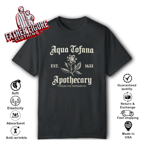 Aqua Tofana Apothecary Est 1633 T Shirt