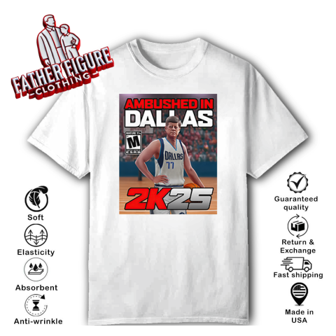 Doncic And John F Kennedy Ambushed In Dallas 2K25 T Shirt