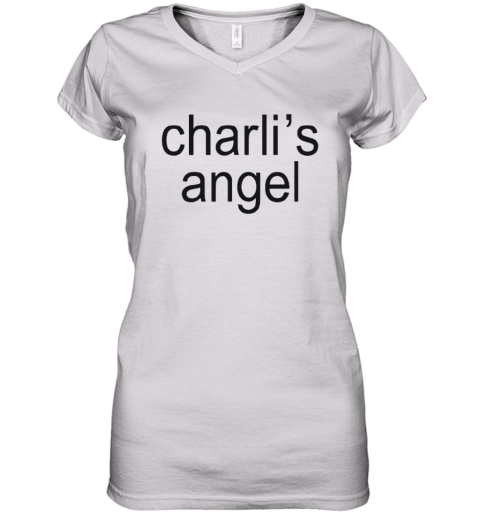 Charli039S Angel Women039S V Neck T Shirt