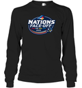 4 Nations Face Off Can Fin Swe Usa 2025 Long Sleeve T Shirt
