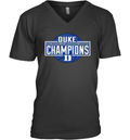 Duke Acc 2025 Championship V Neck T Shirt