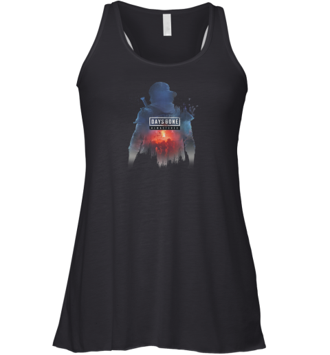 Days Gone Temasterd Ready To Fight Big Chest Poster Racerback Tank