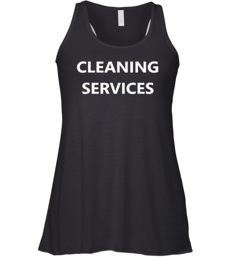 Clean Cleaning Hotel Housekeeping Staff Job Work Uniform Racerback Tank