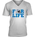 Detroit Lions For Life Nfl V Neck T Shirt