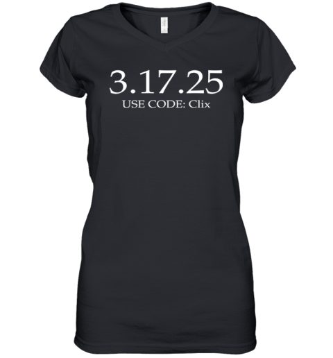 Clix 31725 Fortnite Women039S V Neck T Shirt