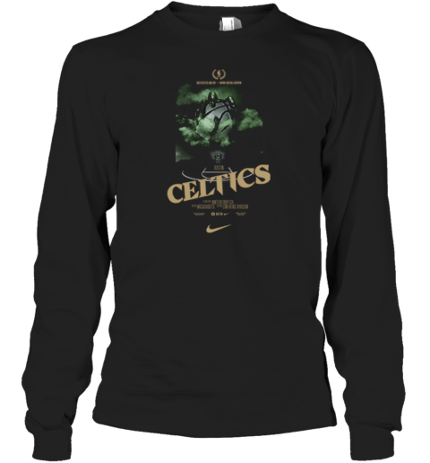 Boston Celtics Courtside Long Sleeve T Shirt
