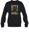 Cat Bruh Meme Japanese Anime Sweatshirt