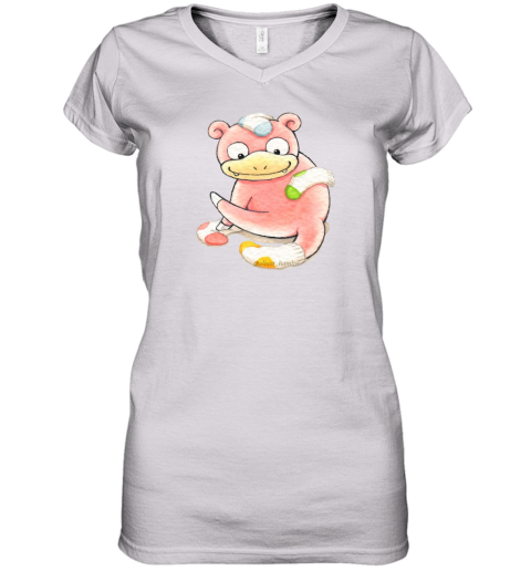 Cozy Slowpoke Socks Women039S V Neck T Shirt