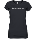 Abi Ki N Sa Lo Ni Women039S V Neck T Shirt
