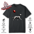 Dalmatian With Red Balloon T Shirt