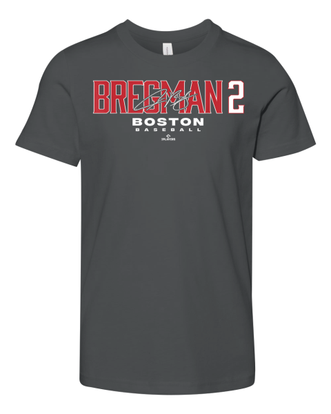 City Alex Bregman 2 Boston Baseball Mlbpa Premium Youth T Shirt