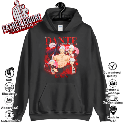 Dante Demon Hunter Devil May Cry Hoodie