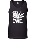 Angry Sheep Ewe Pun Farmer Market Homesteader Tank Top