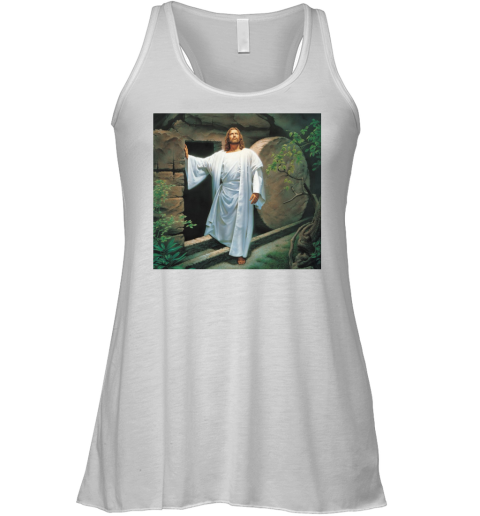 Do You Believe In The Resurrection Of Jesus Racerback Tank